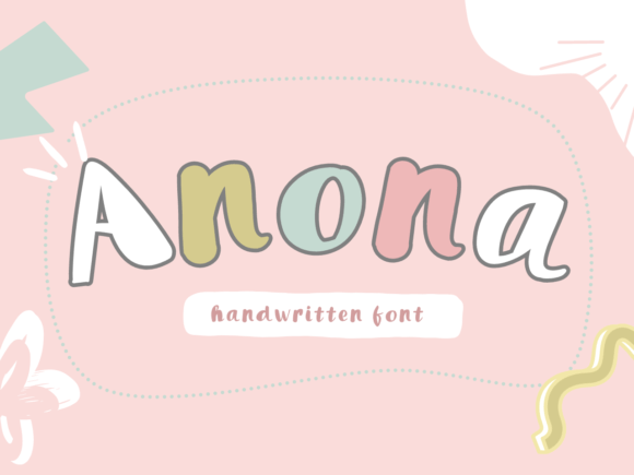 Anona: A Sweet Handwritten Font for Romantic Brand Moments