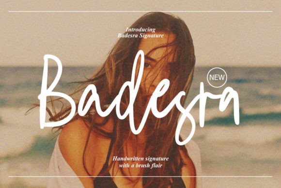 Badesra Font: A Handmade Script That Dances on Branding Projects