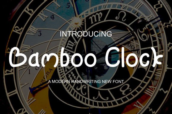 Bamboo Clock Font: A Playful, Professional Script for Small Brands