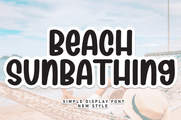 Beach Sunbathing Font: Friendly, Consistent Branding for Small Businesses