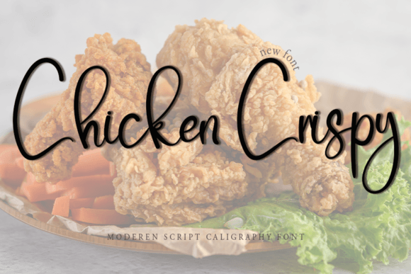 Chicken Crispy: A Friendly Handwritten Font for Social-First Campaigns