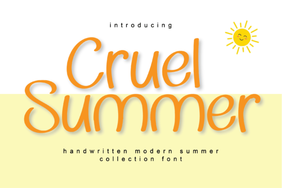 Cruel Summer: A Handwritten Font That Feels Like Home
