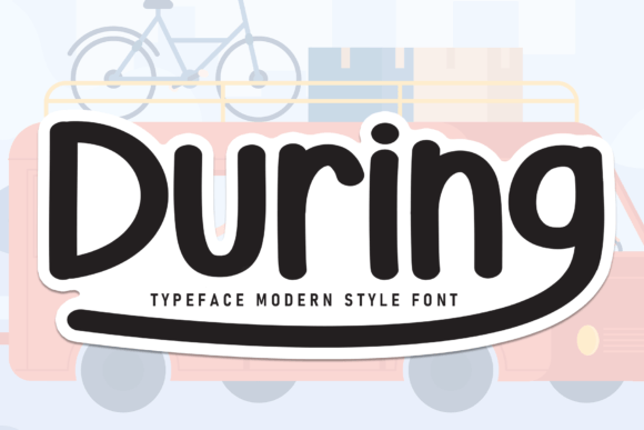 During: A Sweet Handwritten Font for Digital Charm