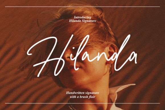 Hilanda: A Signature Script Font for Scroll-Stopping Brand Content