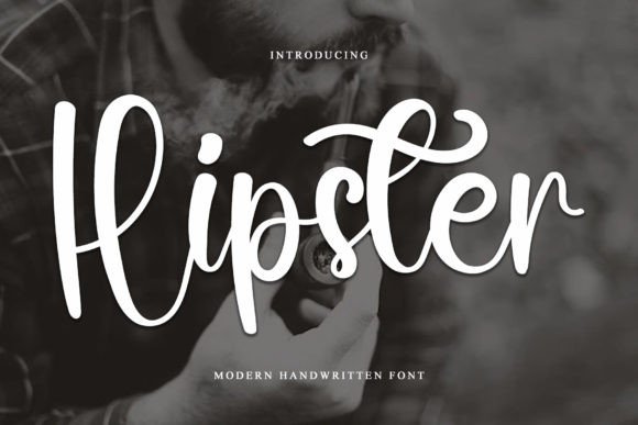Hipster: A Handwritten Font That Feels Like Home