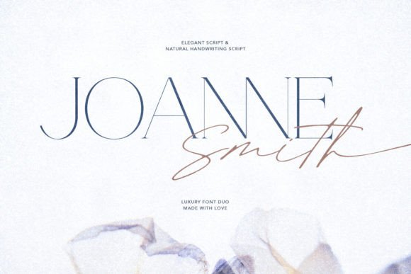 Joanne Smith: A Serif Font Duo That Feels Like a Quiet Conversation