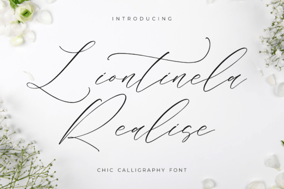 Liontinela Realise: A Modern Script Font for Digital Elegance