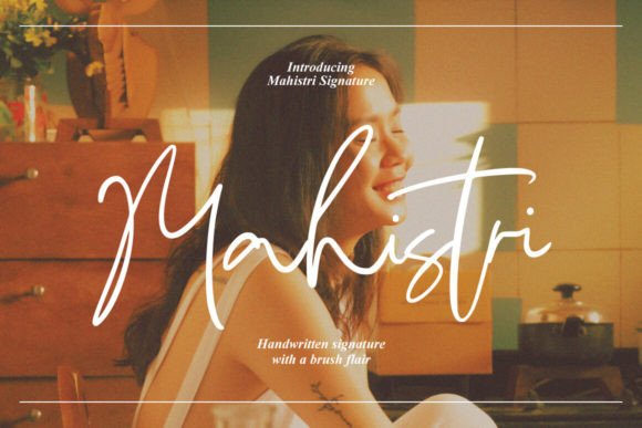 Mahistri Signature: A Premium Script Font That Elevates Your Brand