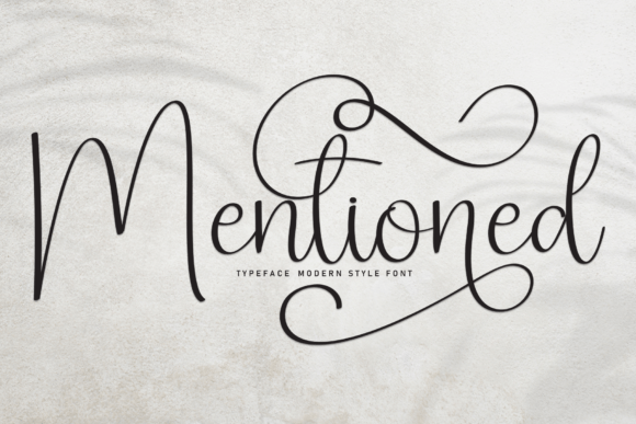 Mentioned: A Handwritten Font That Builds Brand Connection
