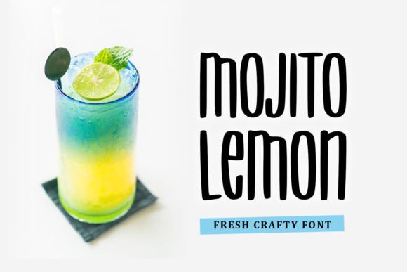 Mojito Lemon: A Friendly Display Font That Actually Works