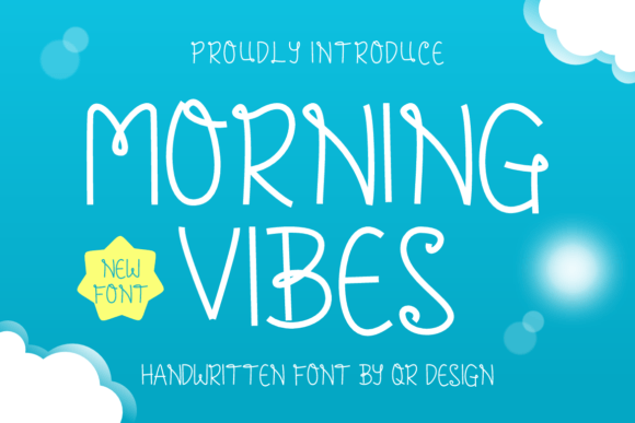 Morning Vibes: A Display Font That Feels Like Sunlight on Paper