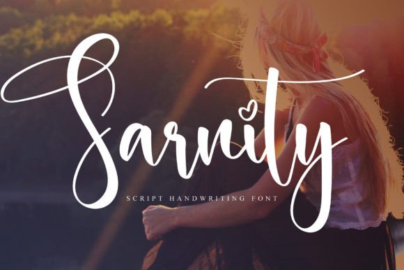 Sarnity: A Joyful Handwritten Font for Editorial Design