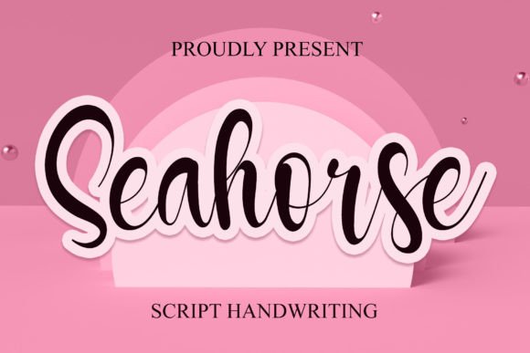 Seahorse: A Handwritten Font That Elevates Digital Branding