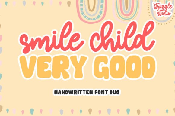 Smile Child Very Good: A Warm, Polished Handwritten Font for Small Business Branding