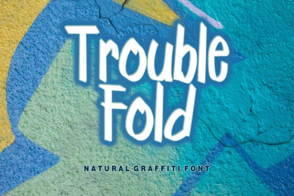 Trouble Fold: A Handwritten Font That Builds Brand Trust