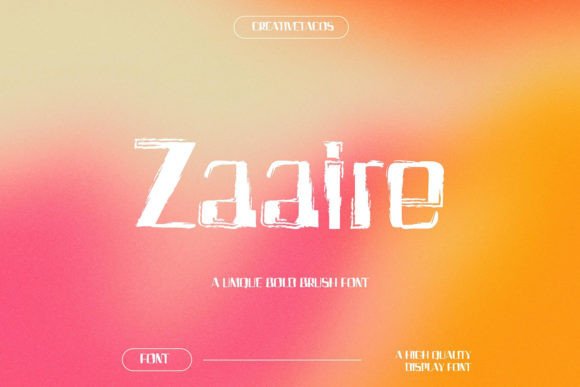 Zaaire: A Creative Script Font for Scroll-Stopping Marketing
